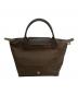 LONGCHAMP (ロンシャン) トートバッグ ブラウン：8000円
