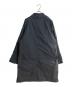 MHL (マーガレットハウエル) 24AW WORN COTTON NYLON ダウンライナー付きステンカラーコート ネイビー サイズ:S 未使用品：20000円