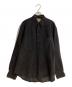 SEVEN BY SEVEN（セブンバイセブン）の古着「Leather shirts / ゴートレザーシャツ」｜ブラック