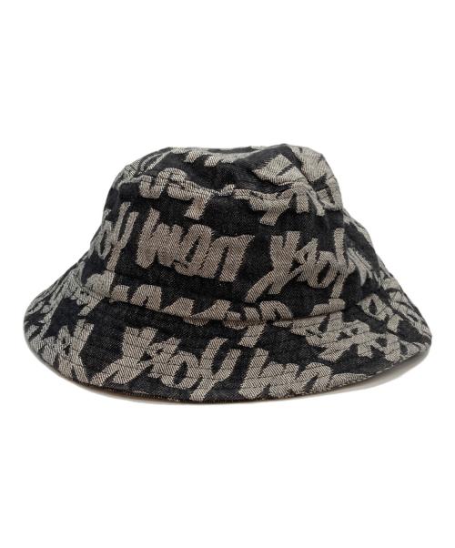 SUPREME（シュプリーム）Supreme (シュプリーム) Fat Tip Jacquard Denim Crusher/フェードジャガード デニムクラッシャー ブラックの古着・服飾アイテム