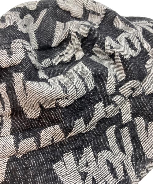 SUPREME（シュプリーム）Supreme (シュプリーム) Fat Tip Jacquard Denim Crusher/フェードジャガード デニムクラッシャー ブラックの古着・服飾アイテム