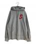 SUPREME（シュプリーム）の古着「S Logo Hooded Sweatshirt/エス・ロゴ・フーデッド・スウェットシャツ」｜グレー