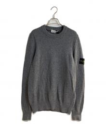 STONE ISLAND（ストーンアイランド）の古着「クルーネックニット」｜グレー