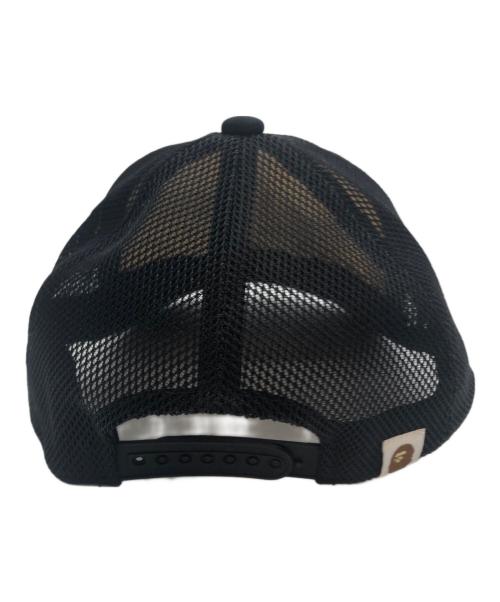 A BATHING APE（アベイシングエイプ）A BATHING APE (アベイシングエイプ) ベイプスタメッシュキャップ ブラックの古着・服飾アイテム