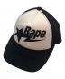 A BATHING APE（アベイシングエイプ）の古着「ベイプスタメッシュキャップ」｜ブラック