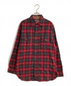 PENDLETONペンドルトン）の古着「ウールシャツ」｜レッド