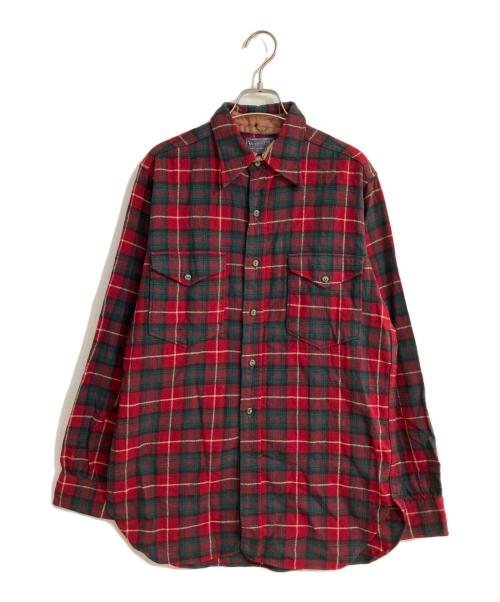 PENDLETON（ペンドルトン）PENDLETON (ペンドルトン) ウールシャツ レッド サイズ:15 1/2の古着・服飾アイテム