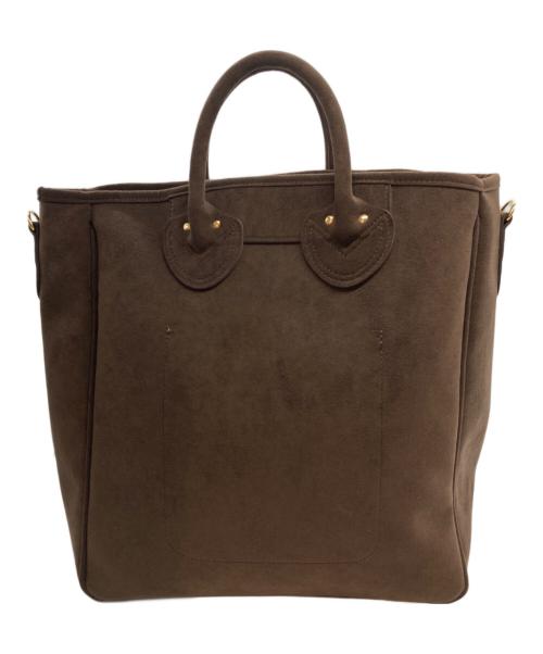 YOUNG & OLSEN The DRYGOODS STORE（ヤングアンドオルセン ザ ドライグッズストア）YOUNG & OLSEN The DRYGOODS STORE (ヤングアンドオルセン ザ ドライグッズストア) スエード調 トートバッグ（MEDIUM） ブラウンの古着・服飾アイテム