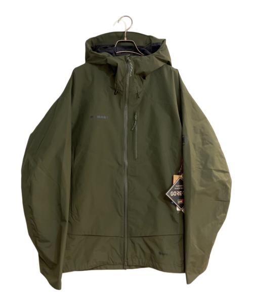 MAMMUT（マムート）MAMMUT (マムート) Ayako Pro 2.0 HS Hooded Jacket オリーブ サイズ:2XL 未使用品の古着・服飾アイテム