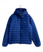 Patagoniaパタゴニア）の古着「DOWN SWEATER FULL-ZIP HOODY／ダウン セーター フルジップ フーディ」｜バイキング・ブルー