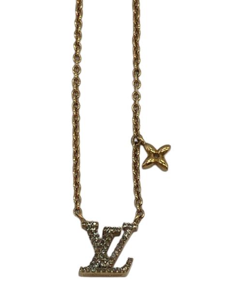 LOUIS VUITTON（ルイ ヴィトン）LOUIS VUITTON (ルイ ヴィトン) ネックレス・LV アイコニック ゴールドの古着・服飾アイテム