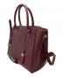 MICHAEL KORS (マイケル・コース) ベラングラージサッチェル 2WAYショルダーバッグ ボルドー：8000円