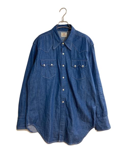 LEVI'S VINTAGE CLOTHING（リーバイス ビンテージ クロージング）LEVI'S VINTAGE CLOTHING (リーバイス ビンテージ クロージング) ショートホーンシャツ リジッド インディゴ サイズ:Mの古着・服飾アイテム
