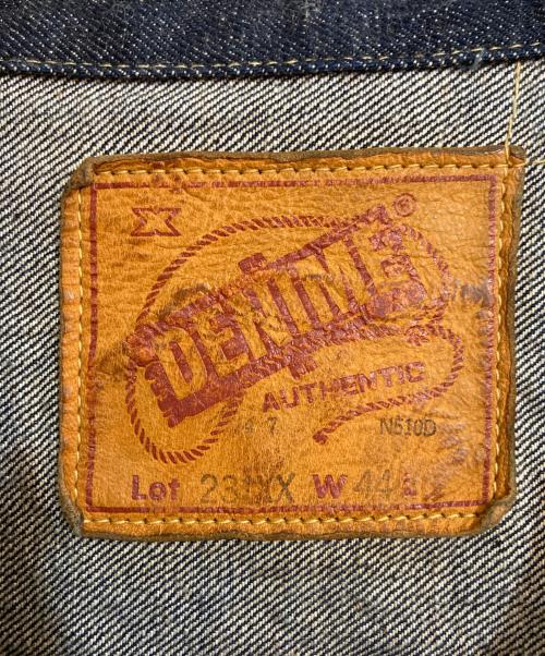DENIME（ドゥニーム）DENIME (ドゥニーム) WAREHOUSE (ウエアハウス) 231XX1stタイプデニムジャケット インディゴ サイズ:44の古着・服飾アイテム