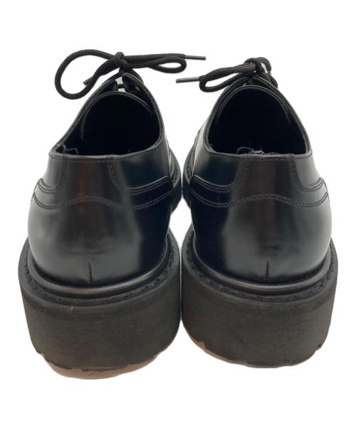 CELINE（セリーヌ）CELINE (セリーヌ) 25SS トリオンフパンチング レンジャーダービーシューズ ブラック サイズ:26.5の古着・服飾アイテム