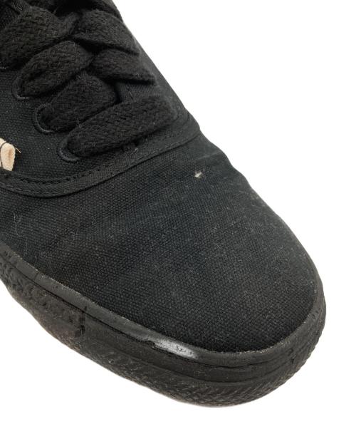 Maison MIHARA YASUHIRO（メゾン ミハラ ヤスヒロ）Maison MIHARA YASUHIRO (メゾン ミハラ ヤスヒロ) PAST SOLE CANVAS LOW TOP SNEAKER ブラック サイズ:42の古着・服飾アイテム