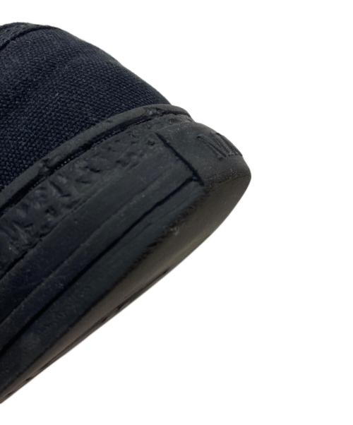Maison MIHARA YASUHIRO（メゾン ミハラ ヤスヒロ）Maison MIHARA YASUHIRO (メゾン ミハラ ヤスヒロ) PAST SOLE CANVAS LOW TOP SNEAKER ブラック サイズ:42の古着・服飾アイテム