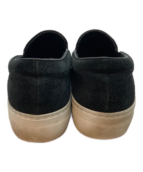 SUNNY PELLICO（サニーペリコー）SUNNY PELLICO (サニーペリコー) スウェードスリッポン ブラック サイズ:26の古着・服飾アイテム