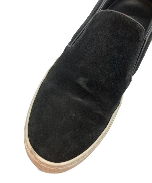 SUNNY PELLICO（サニーペリコー）SUNNY PELLICO (サニーペリコー) スウェードスリッポン ブラック サイズ:26の古着・服飾アイテム
