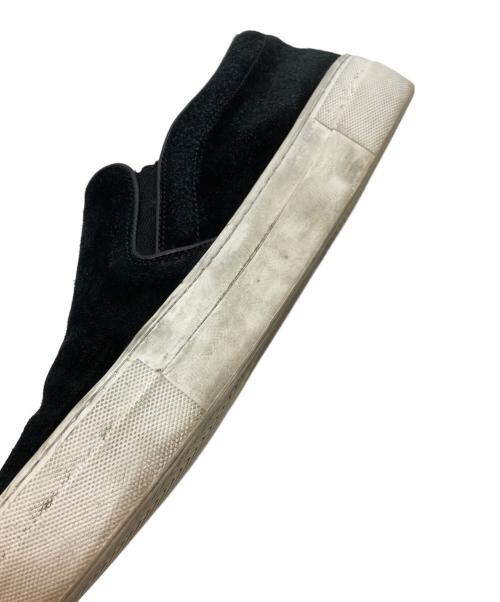 SUNNY PELLICO（サニーペリコー）SUNNY PELLICO (サニーペリコー) スウェードスリッポン ブラック サイズ:26の古着・服飾アイテム