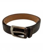 LOUIS VUITTONルイ ヴィトン）の古着「サンチュールエリプスベルト」｜ブラウン