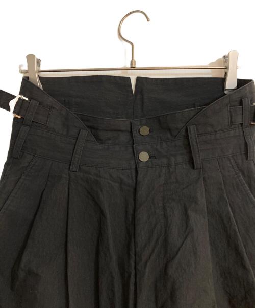 IRENISA（イレニサ）IRENISA (イレニサ) HIGH WAIST PANTS ブラック サイズ:1の古着・服飾アイテム