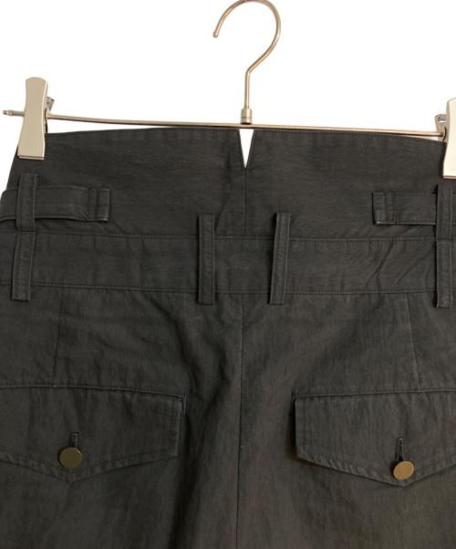 IRENISA（イレニサ）IRENISA (イレニサ) HIGH WAIST PANTS ブラック サイズ:1の古着・服飾アイテム