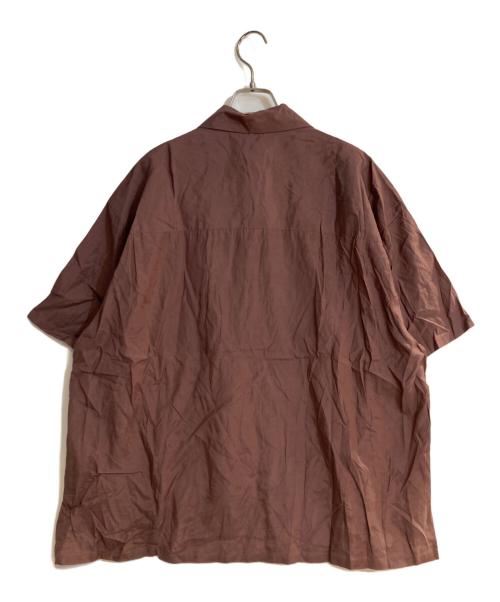 AMBUSH（アンブッシュ）AMBUSH (アンブッシュ) S/S Satin Shirt ブラウン サイズ:44 未使用品の古着・服飾アイテム