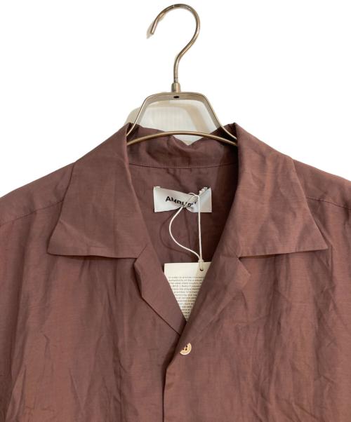 AMBUSH（アンブッシュ）AMBUSH (アンブッシュ) S/S Satin Shirt ブラウン サイズ:44 未使用品の古着・服飾アイテム