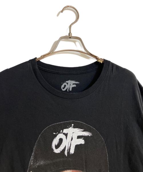 OTF（オーティーエフ）OTF (オーティーエフ) プリントTシャツ ブラック サイズ:XLの古着・服飾アイテム