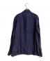 MARIA SANTANGELO (マリア サンタンジェロ) MARCELLO リネン シャツ ジャケット ネイビー サイズ:Ｌ：15000円