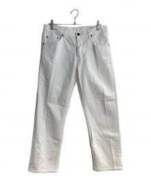 YCHAI（イカイ）の古着「ROBUSTO ロブスト ワンウォッシュテーパードフィットホワイトデニム」｜ホワイト