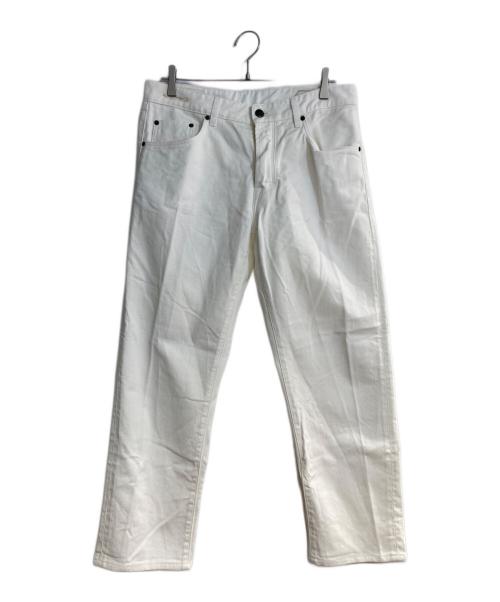 YCHAI（イカイ）YCHAI (イカイ) ROBUSTO ロブスト ワンウォッシュテーパードフィットホワイトデニム ホワイト サイズ:W33の古着・服飾アイテム