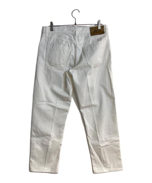 YCHAI（イカイ）YCHAI (イカイ) ROBUSTO ロブスト ワンウォッシュテーパードフィットホワイトデニム ホワイト サイズ:W33の古着・服飾アイテム
