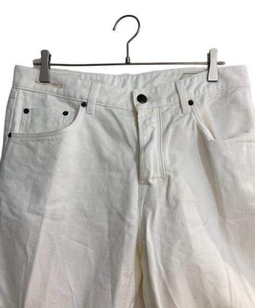 YCHAI（イカイ）YCHAI (イカイ) ROBUSTO ロブスト ワンウォッシュテーパードフィットホワイトデニム ホワイト サイズ:W33の古着・服飾アイテム