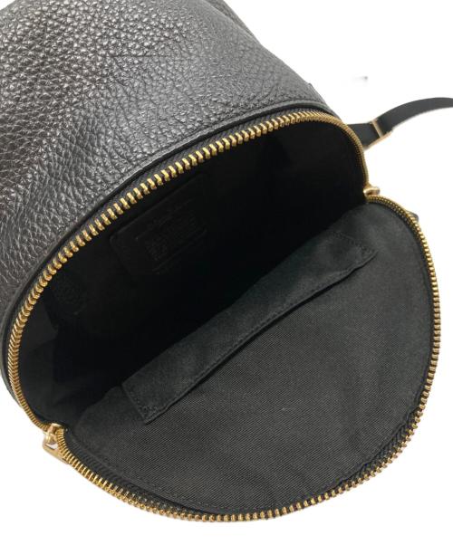 COACH（コーチ）COACH (コーチ) レザーミニリュック ブラックの古着・服飾アイテム