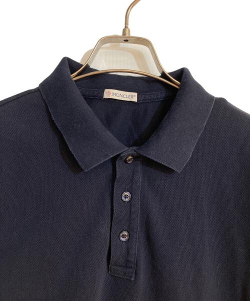 MONCLER（モンクレール）MONCLER (モンクレール) MAGLIA POLO MANICA CORTA ネイビー サイズ:Ｌの古着・服飾アイテム
