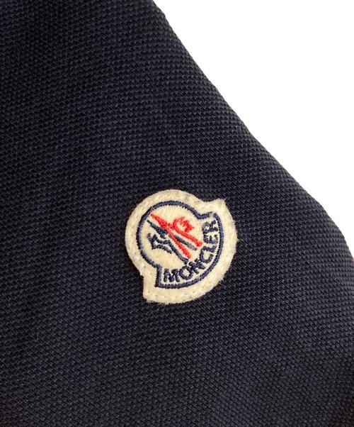 MONCLER（モンクレール）MONCLER (モンクレール) MAGLIA POLO MANICA CORTA ネイビー サイズ:Ｌの古着・服飾アイテム
