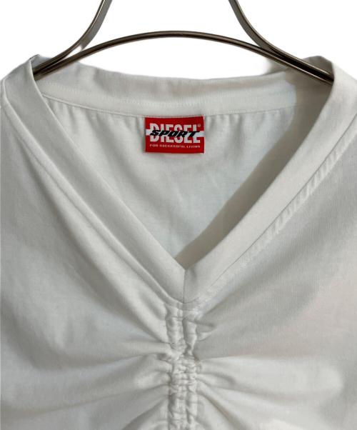 DIESEL（ディーゼル）DIESEL (ディーゼル) AWST-HENRIETTE ホワイト サイズ:Sの古着・服飾アイテム