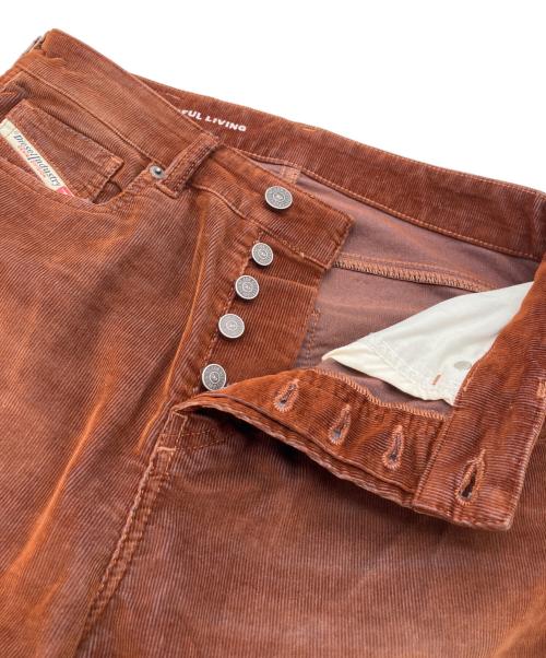 DIESEL（ディーゼル）DIESEL (ディーゼル) 1996 D-SIREコーデュロイパンツ ブラウン サイズ:W23の古着・服飾アイテム