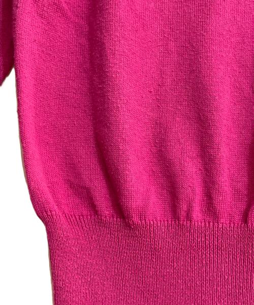 Vivienne Westwood RED LABEL（ヴィヴィアンウエストウッドレッドレーベル）Vivienne Westwood RED LABEL (ヴィヴィアンウエストウッドレッドレーベル) オーブ刺繍カーディガン ショッキングピンク サイズ:Sの古着・服飾アイテム