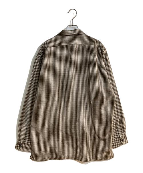 POLO RALPH LAUREN（ポロ・ラルフローレン）POLO RALPH LAUREN (ポロ・ラルフローレン) BECK オープンカラーシャツ ブラウン サイズ:Mの古着・服飾アイテム
