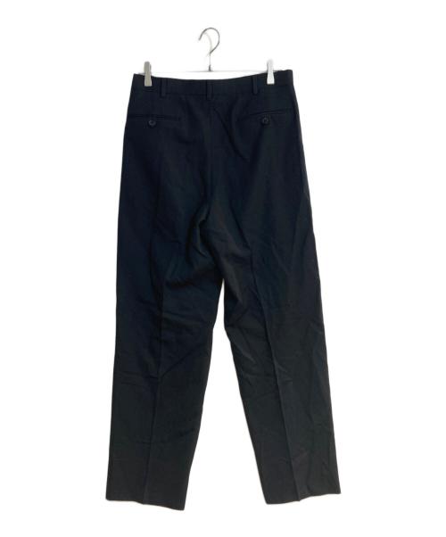 POLO RALPH LAUREN（ポロ・ラルフローレン）POLO RALPH LAUREN (ポロ・ラルフローレン) 日本製ウールタックパンツ ブラック サイズ:82の古着・服飾アイテム