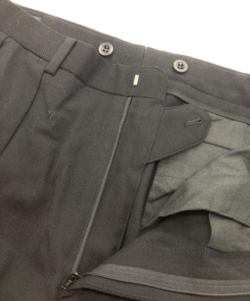 POLO RALPH LAUREN（ポロ・ラルフローレン）POLO RALPH LAUREN (ポロ・ラルフローレン) 日本製ウールタックパンツ ブラック サイズ:82の古着・服飾アイテム