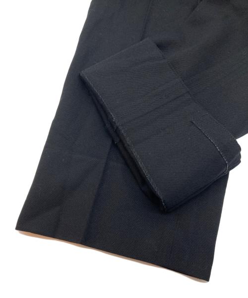 POLO RALPH LAUREN（ポロ・ラルフローレン）POLO RALPH LAUREN (ポロ・ラルフローレン) 日本製ウールタックパンツ ブラック サイズ:82の古着・服飾アイテム