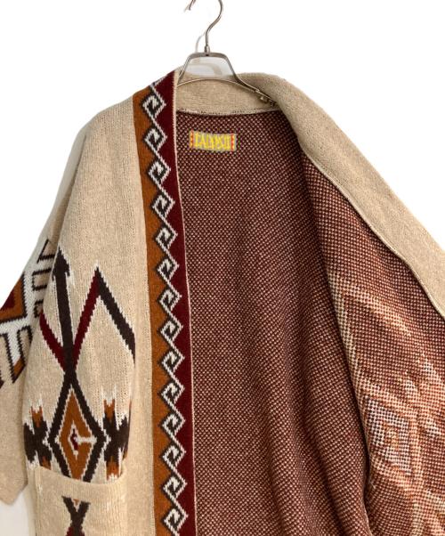 CALYPSO（カリプソ）CALYPSO (カリプソ) Navajo Robe/ナバホ ローブ ベージュ サイズ:Mの古着・服飾アイテム
