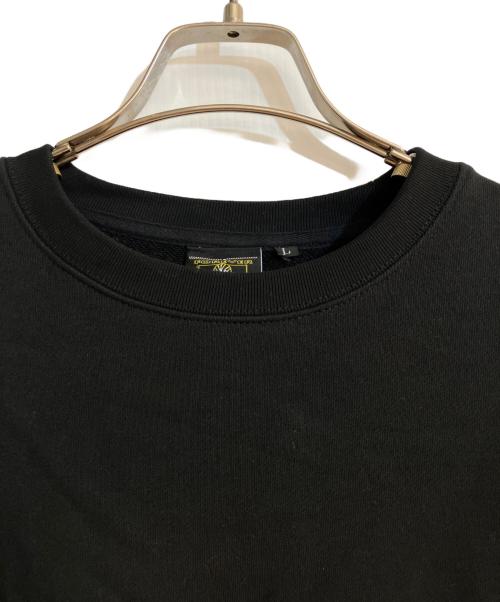 FOREVER YES（フォーエバーイエス）FOREVER YES (フォーエバーイエス) LOGO CREW SWEAT/ロゴ クルー スウェット ブラック サイズ:Ｌの古着・服飾アイテム