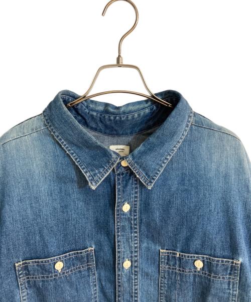 VISVIM（ビズビム）VISVIM (ビズビム) 20SS SS LUMBER SHIRT DAMAGED ブルー サイズ:2の古着・服飾アイテム