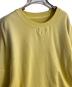 中古・古着 VISVIM (ビズビム) DAMAGED DESIGN COURT L/S SWEAT SHIRT イエロー サイズ:5：33000円