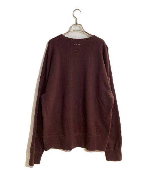 VISVIM（ビズビム）VISVIM (ビズビム) COURT SWEAT L/S ボルドー サイズ:05の古着・服飾アイテム